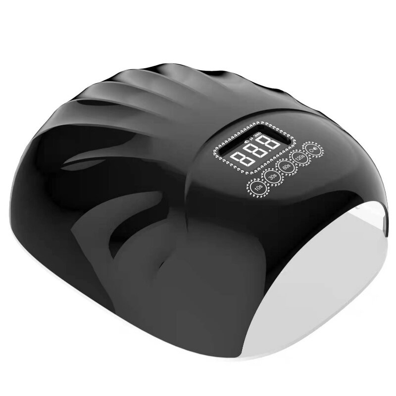 M&R 802Pro Cordless LED LANP NARE LAMP, Wireless Dryer Nail, 72W Επαναφορτιζόμενη λυχνία νυχιών LED, Φορητό λαμπτήρα νυχιών LED με 4 χρονομετρητής και οθόνη LCD Green